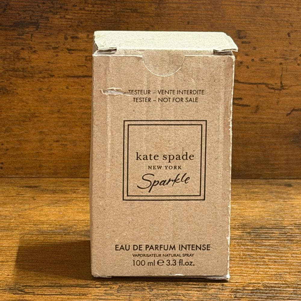 ♠️Kate Spade Sparkle Intense 3.3 oz EDP 100 mL Tester Full Bottle with box - Picture 7 of 12